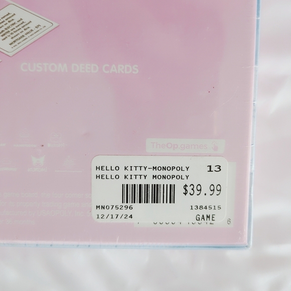 XMas Sale! Hello Kitty and Friends Board Game - Pink - Picture 3 of 9